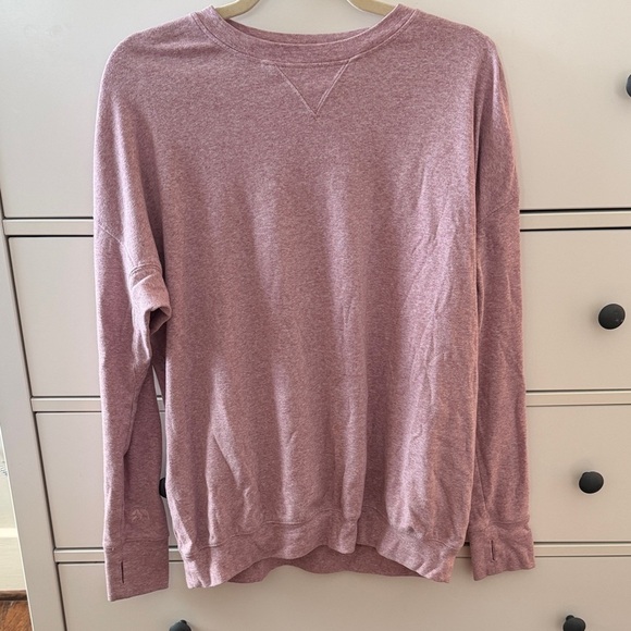 The Normal Brand Tops - The Normal Brand Dusty Mauve Crewneck Sweater